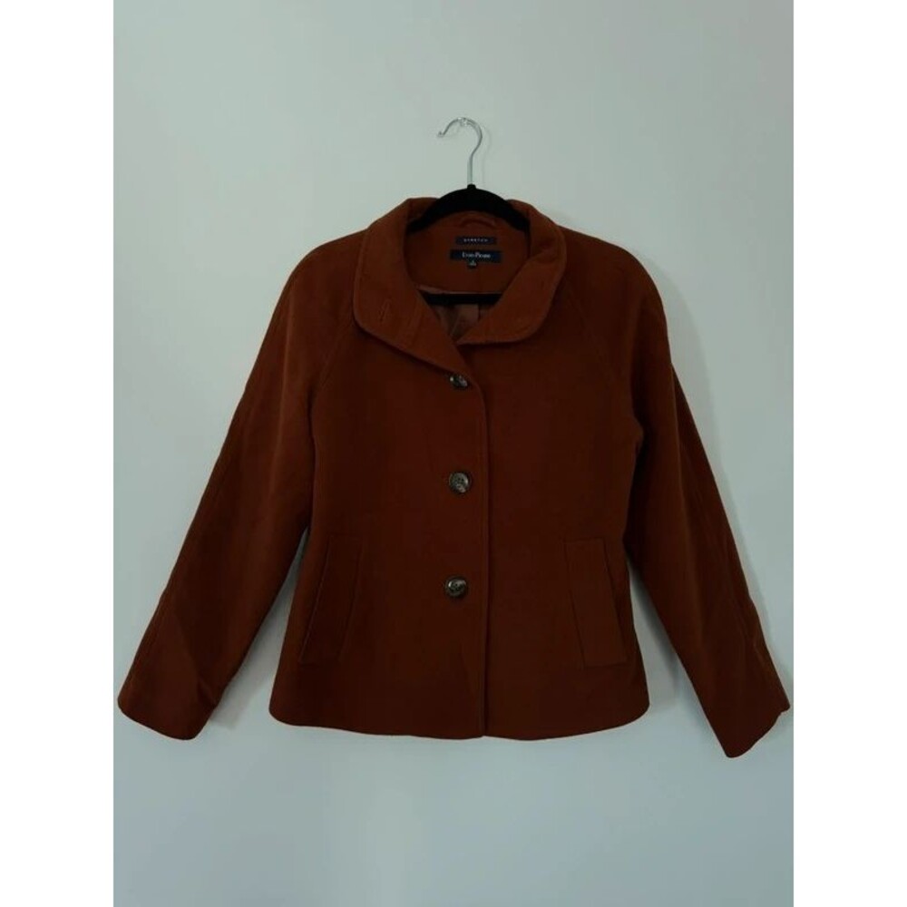 Evan Picone Stretch Women’s Pea Coat - Size Small